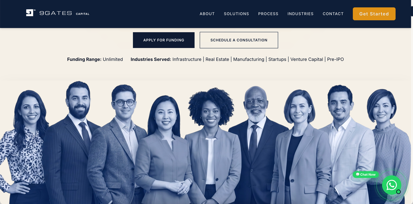 Website mockup